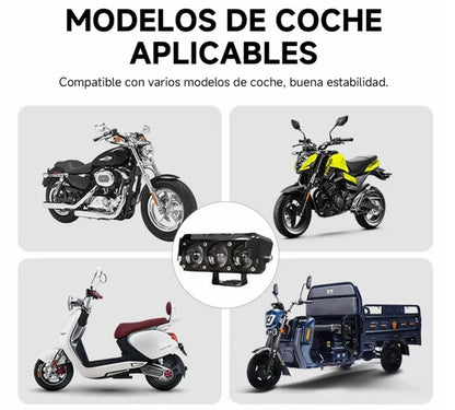 PACK 2 Faros Led de Largo Alcance Vehículo